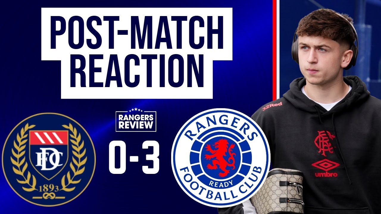 Danny Rohl's Rangers earn comfy Dundee win as Moore shines