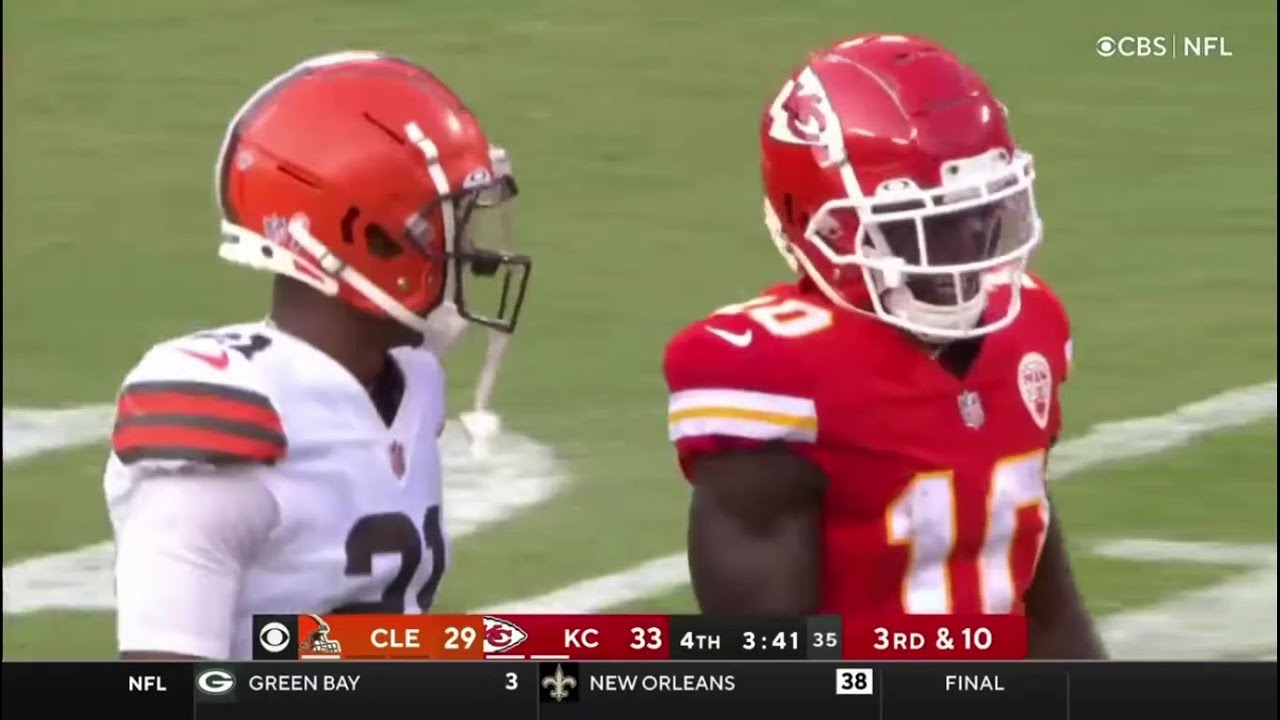 Tyreek Hill vs Denzel Ward (2021) | WR vs CB Matchup