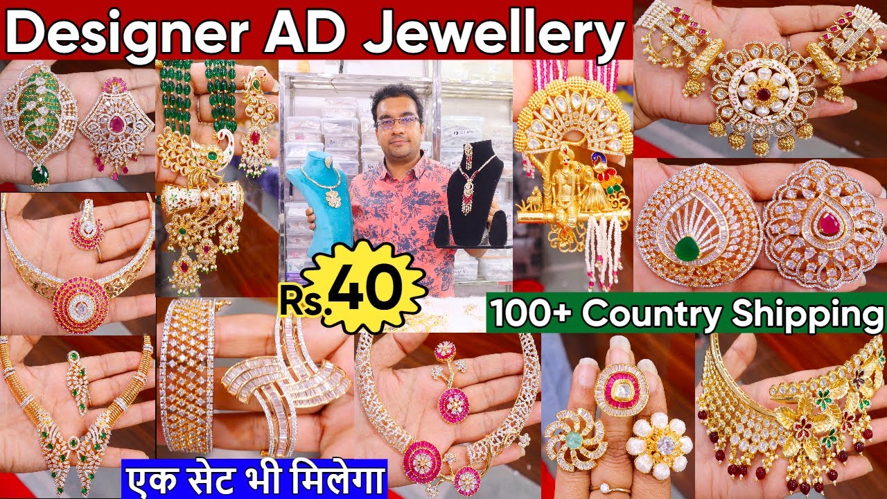 Exclusive Premium Quality AD Jewellery Collection 2025 | Latest Bridal & Designer Wedding Jewellery
