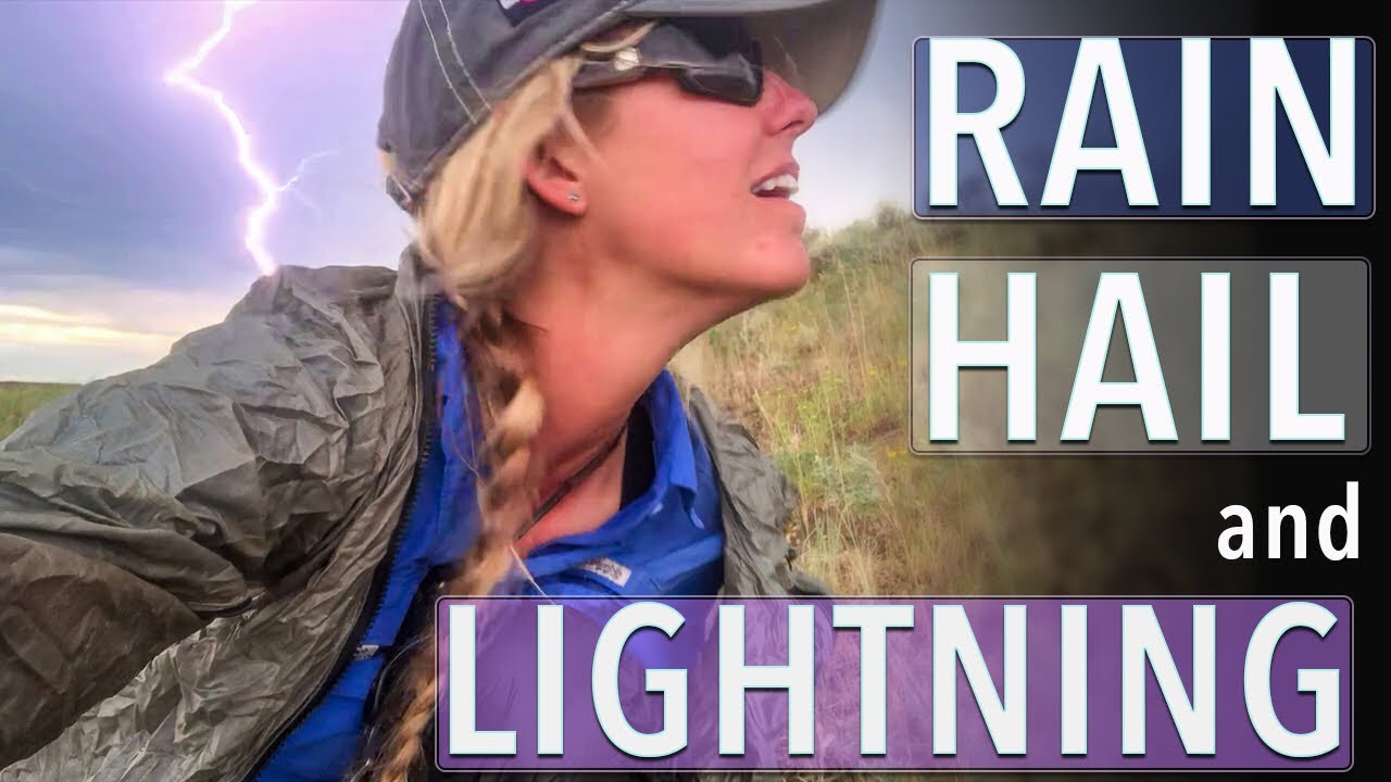 Backpacking in Rain, Lightning, Hail and Wind