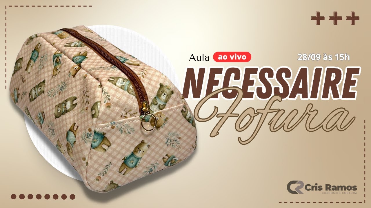 Aula Necessaire Fofura