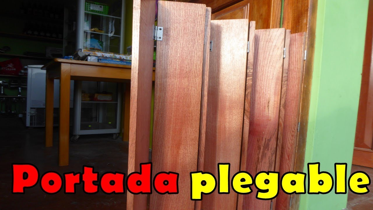 COMO HACER UNA PORTADA PLEGABLE DE MADERA MUY FÁCIL Y LINDA
