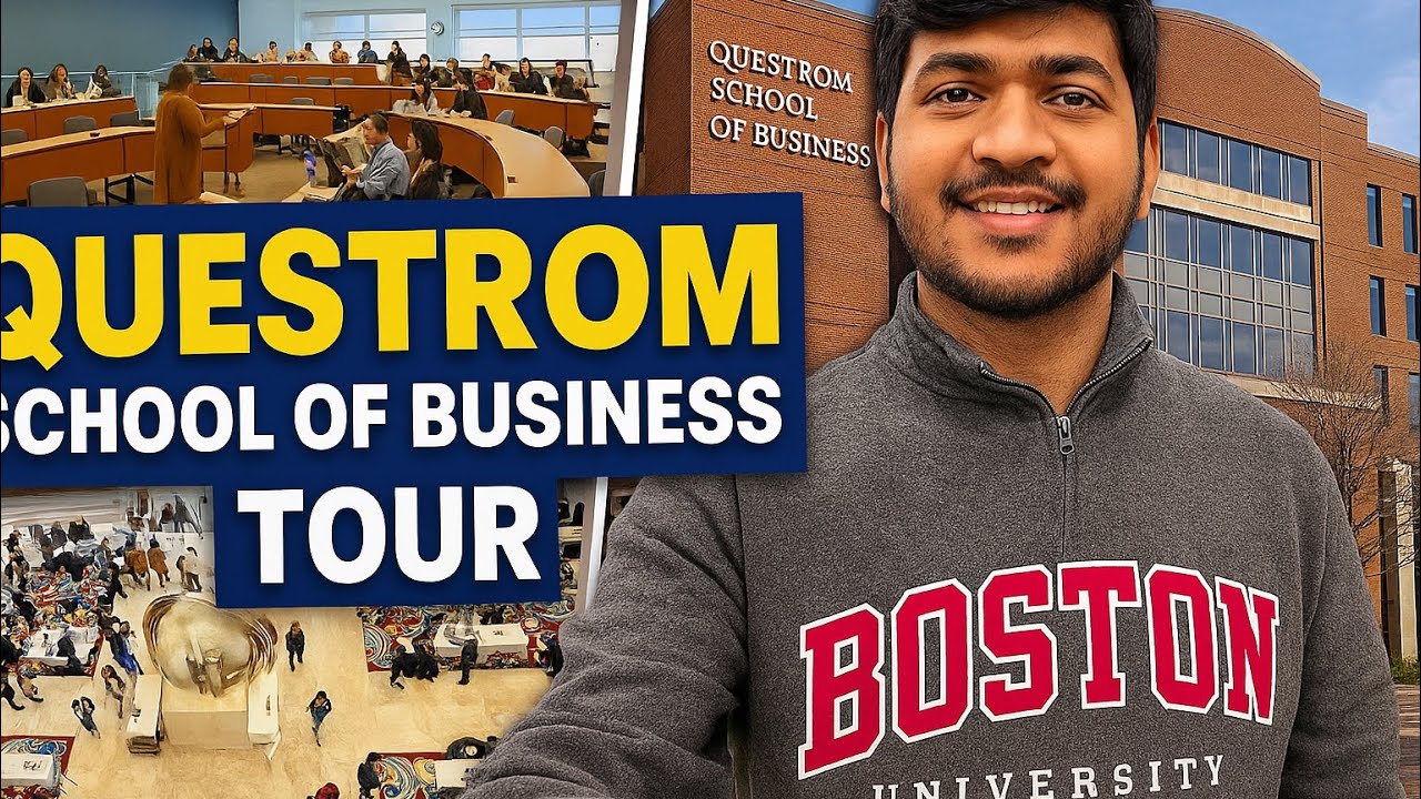 Boston University | Questrom School of Business Tour + International Student Life