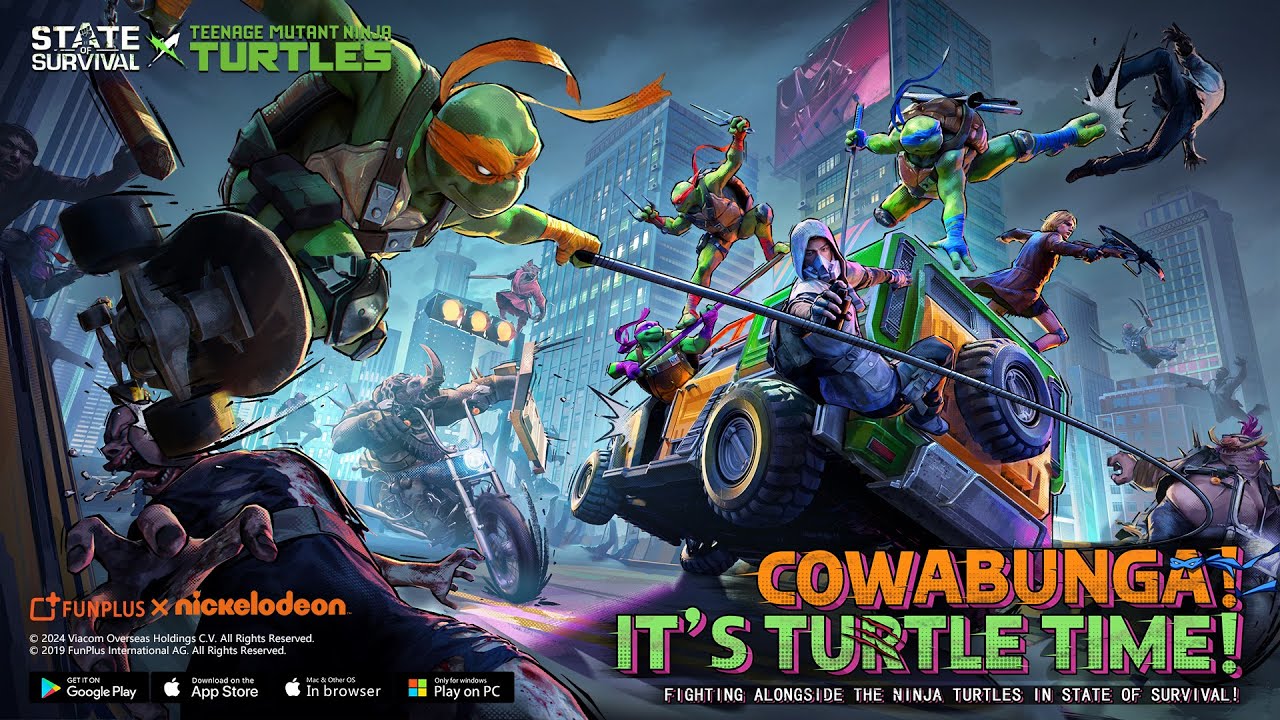 [State of Survival x TMNT] Cowabunga🐢 l It's Turtle Time!
