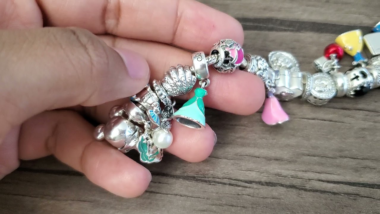 My pandora disney princess themed bracelet