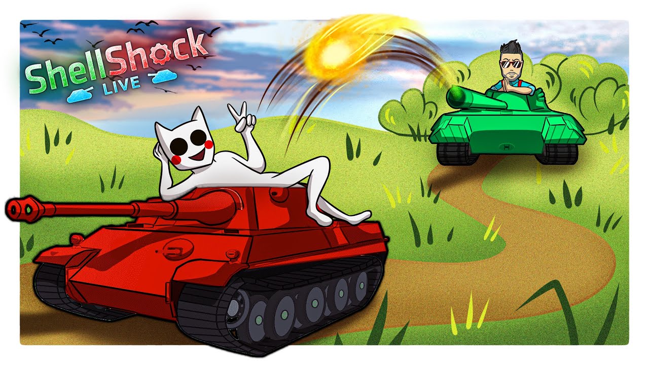 ЭТО БЫЛО НЕОЖИДАННО! ЭПИЧНАЯ БИТВА ТАНКОВ В SHELLSHOCK