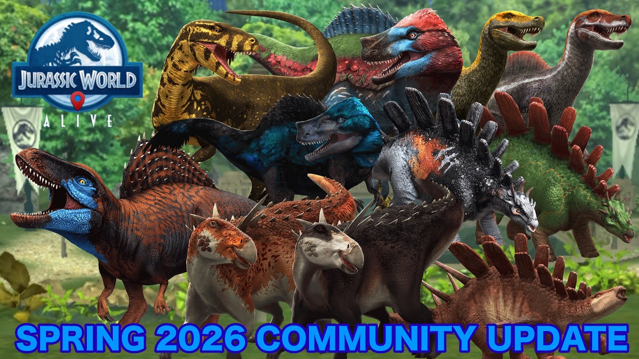Spring 2026 Community Update - Jurassic World Alive