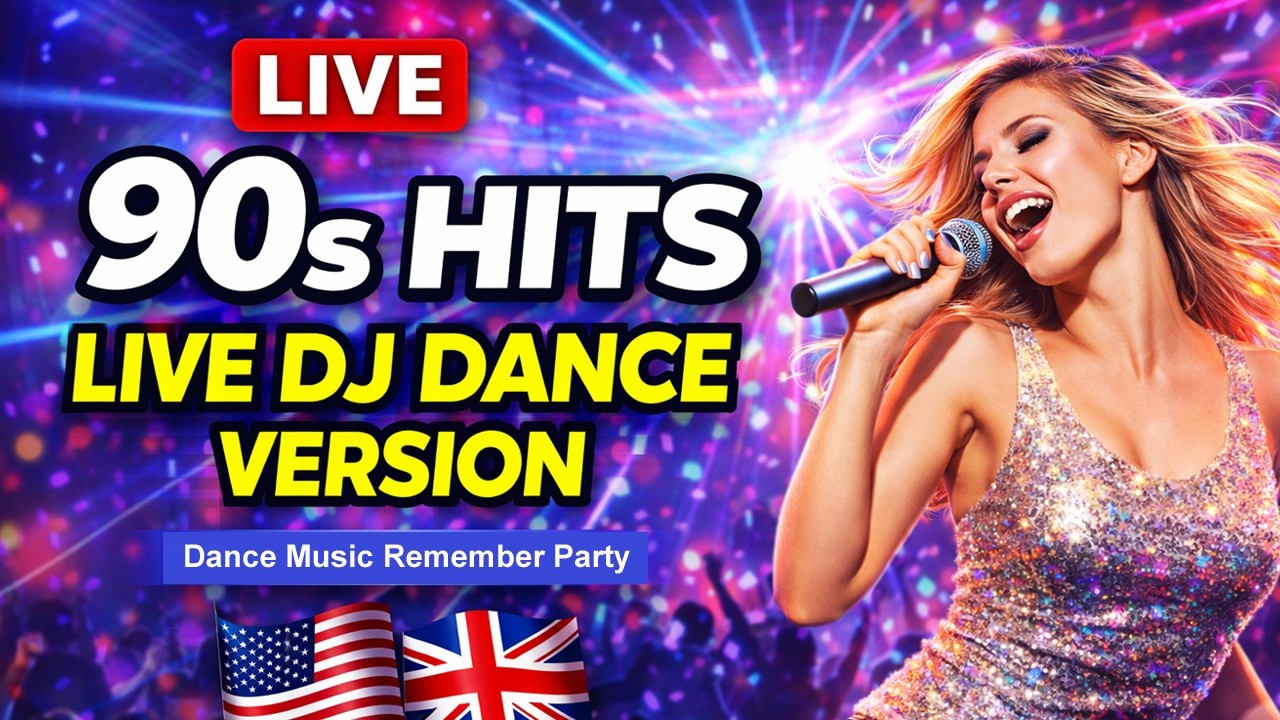 🔴 LIVE NOW: 90s House & Dance Remixes | Dance Music Remember Party | DJ Edy Mix