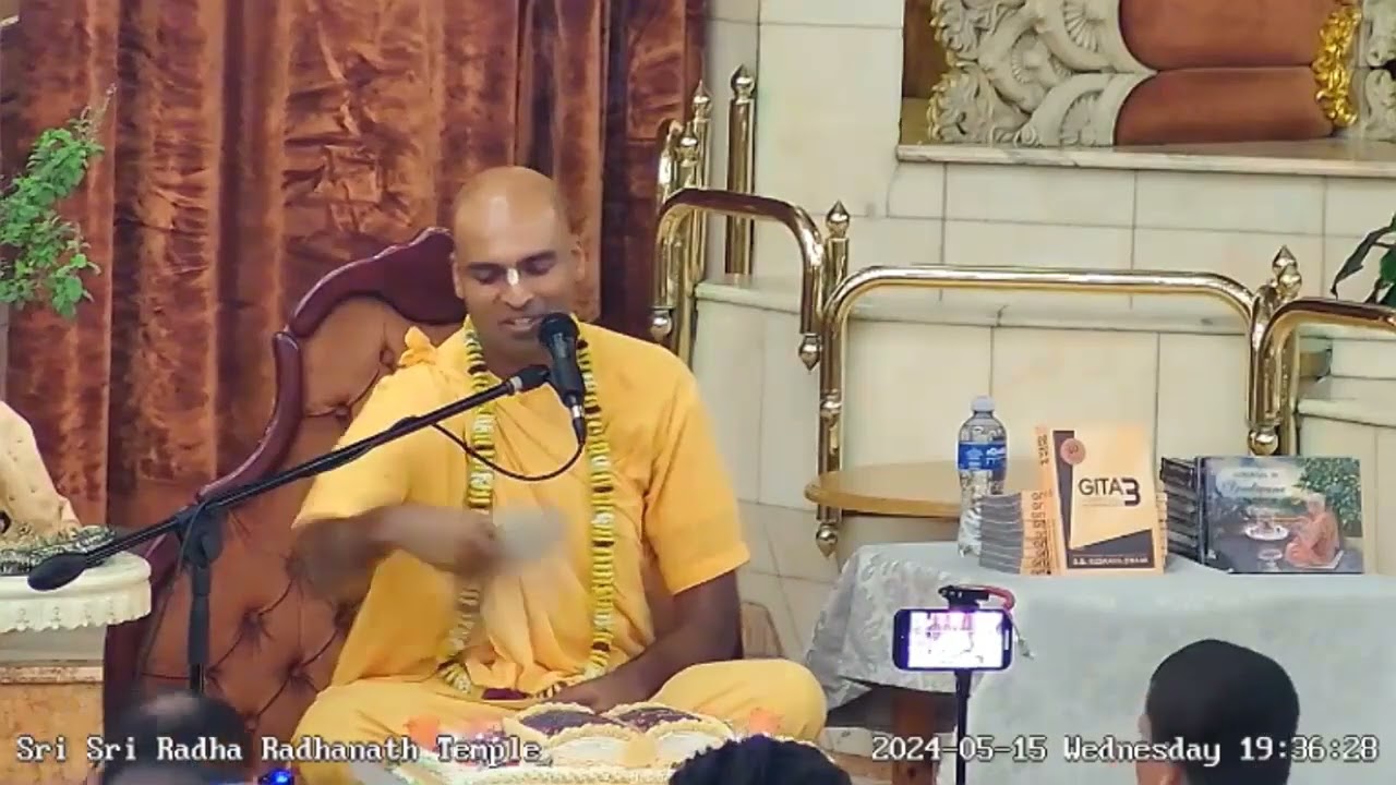20240515 Desire Management ~ Class by His Holiness Svayam Bhagavan Keshava Swami ~ 15 May 2024