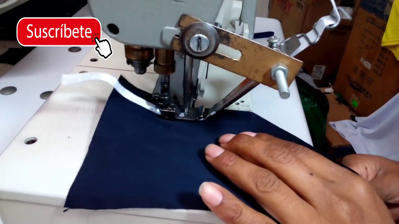 ACCESORIO CINTERA CON MAQUINA RECUBRIDORA TIPS DE CONFECCION