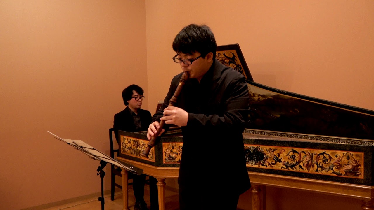Telemann: Recorder Sonata in D minor, TWV 41:d4 (from "Essercizii Musici")