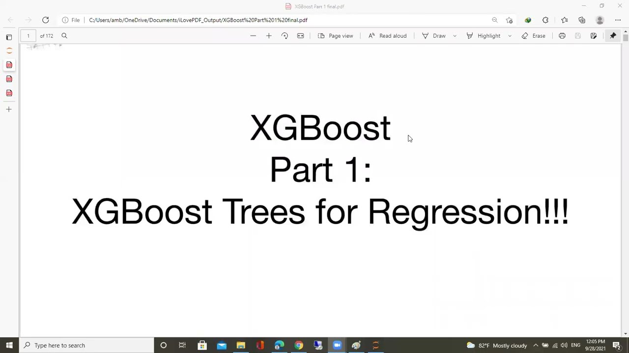 XGBoost | machine learning part one شرح عربي