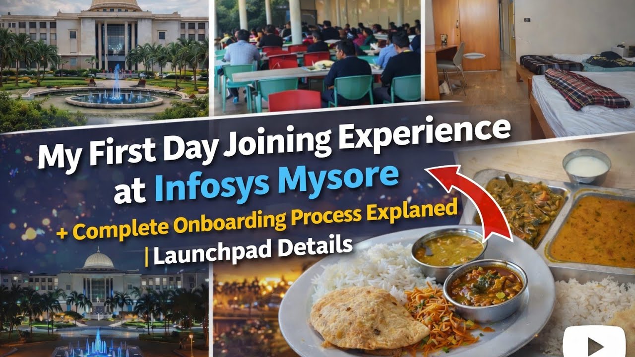 First day of Joining in Infosys Mysore campus |Infosys Mysore Campus Tour|Launchpad and Onboarding 🔥