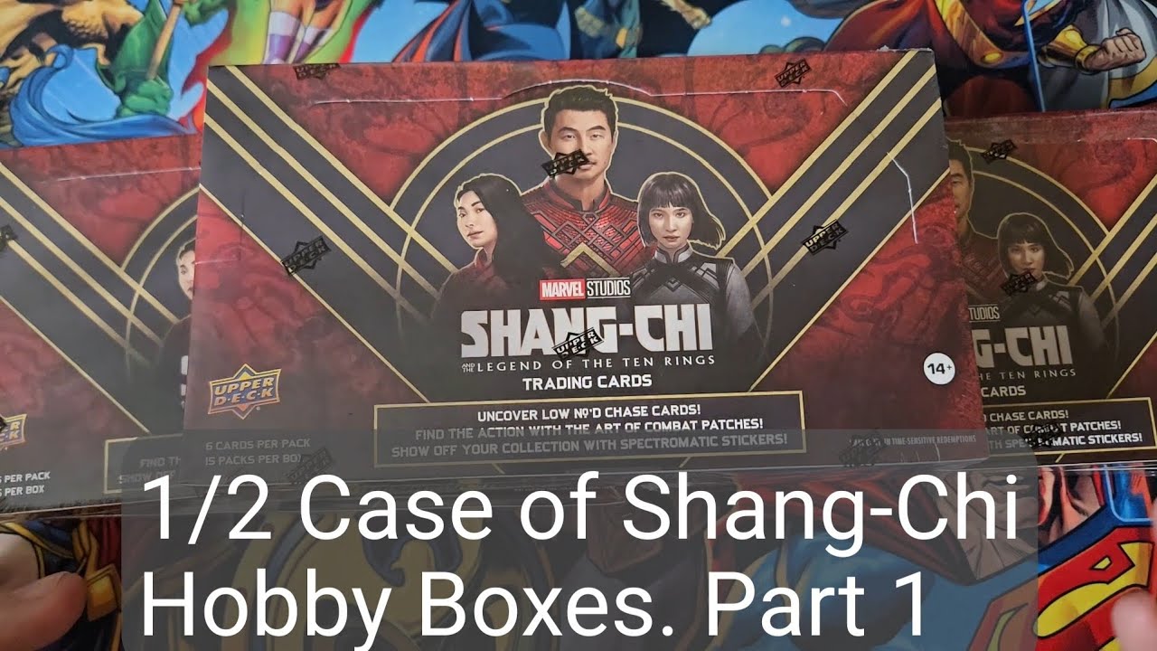 Case of Shang-Chi Hobby Boxes Part 1