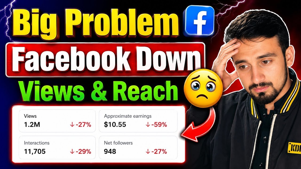 Big Problem - Facebook Views & Reach Down
