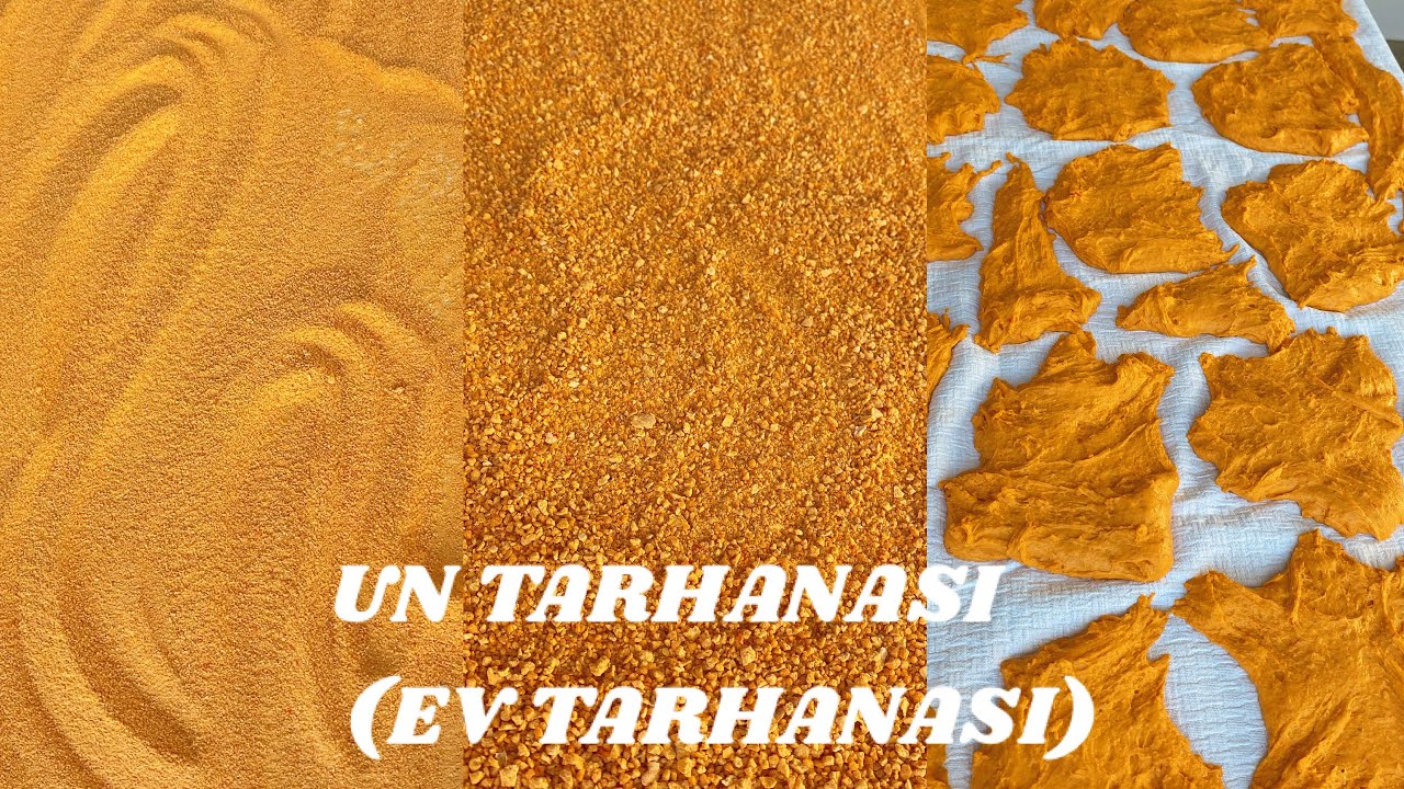 BÜTÜN DETAYLARI İLE UN TARHANASI(EV TARHANASI) TARİFİ 😋 #untarhanası #evtarhanası #tarhanatarifi 