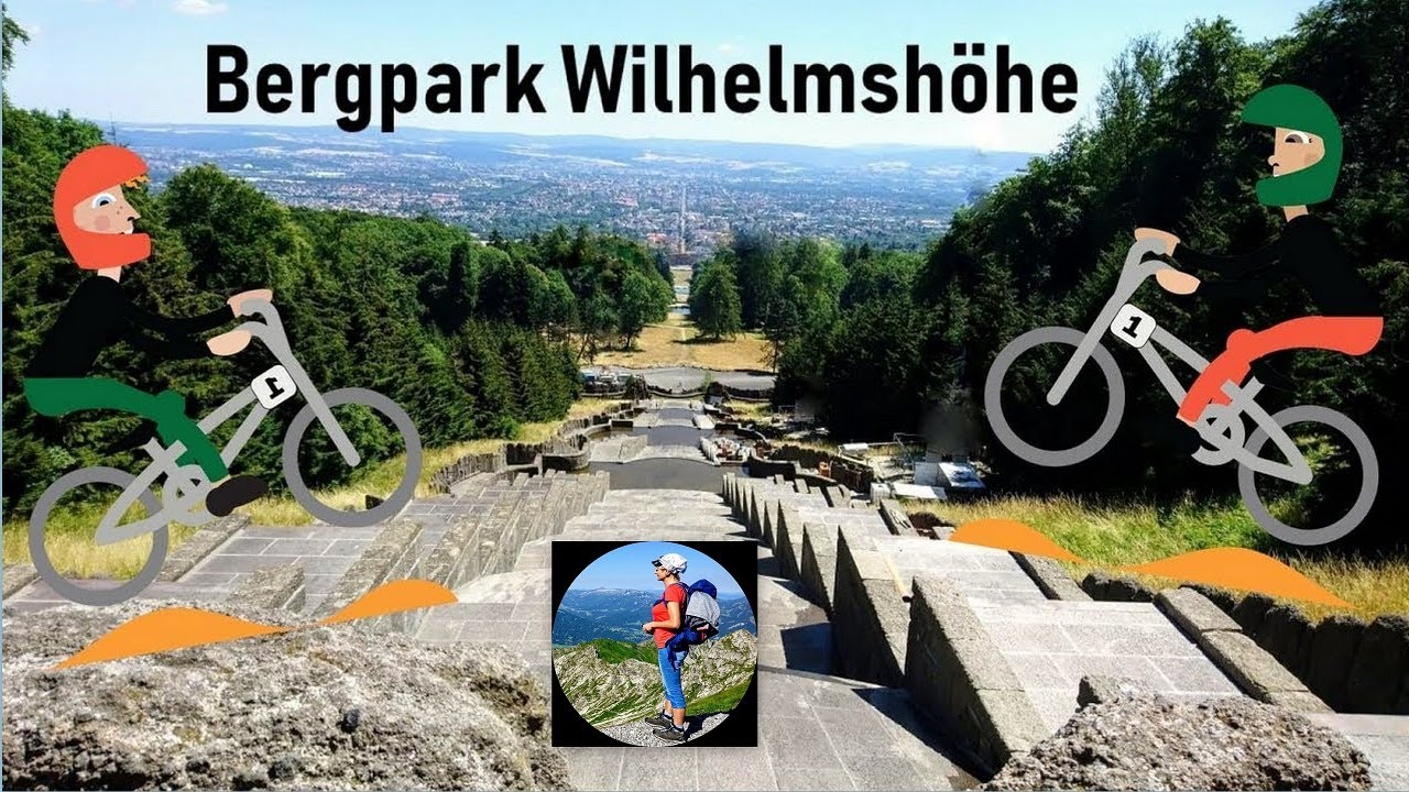 🚴Kassel - Bergpark Wilhelmsh&ouml;he , mit dem Fahrrad