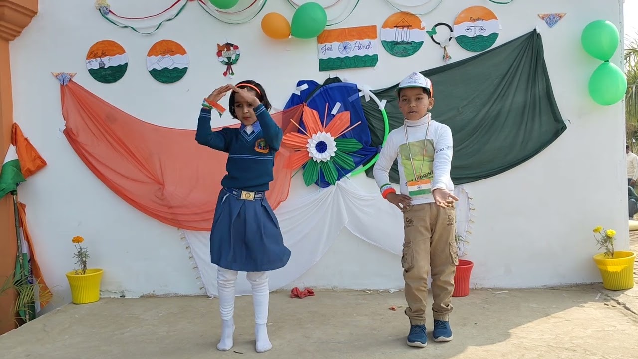 sandeshe aate hai hme tadapate h#republic #school #26january 