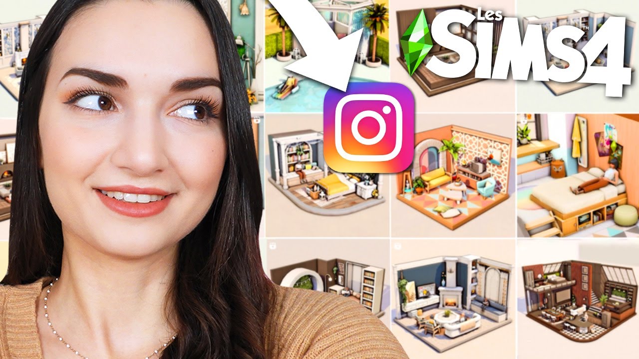Je teste des ASTUCES INSTAGRAM construction trop belles (et utiles) ! 😍 | Tuto Sims 4
