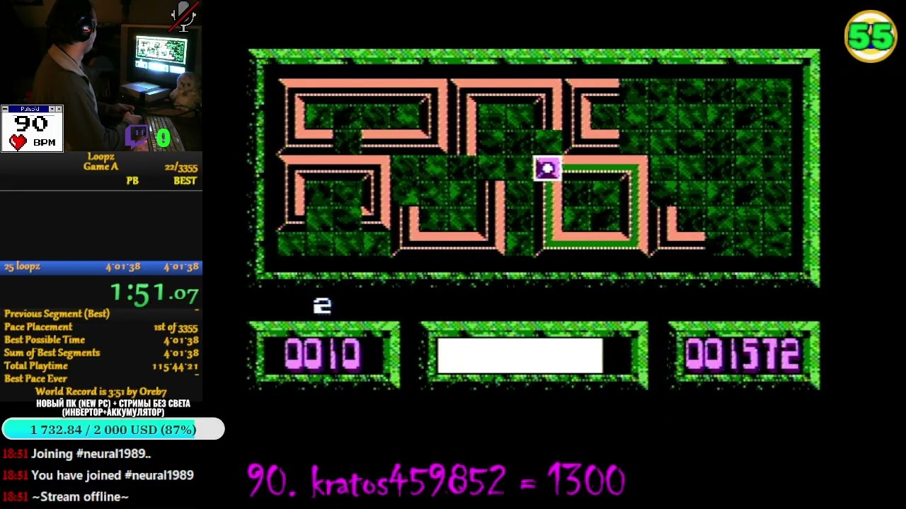 Loopz (World Record in 3:38 Any% SpeedRun)