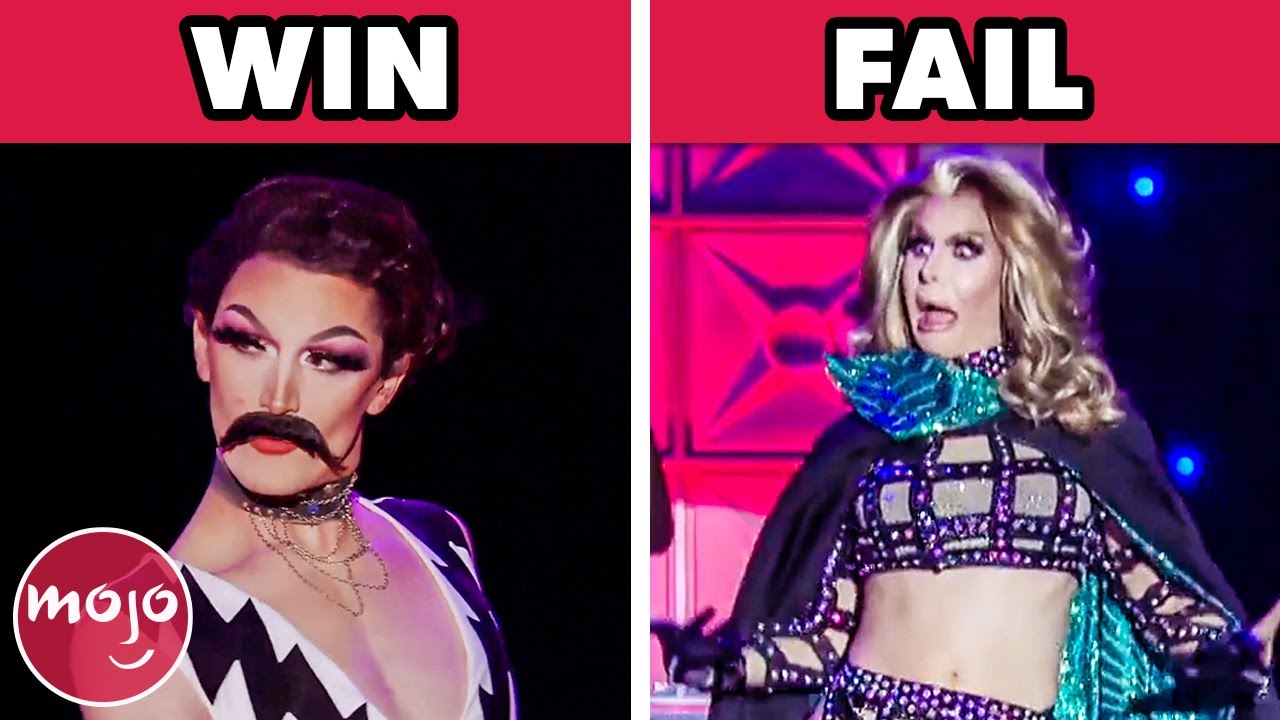 Top 20 RuPaul's Drag Race Runway Reveal Wins & Fails