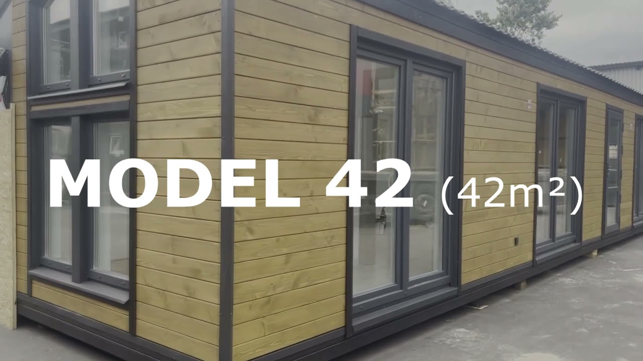 Modular House. Presentation of MODEL 42 (42m&sup2;) for Year-Round Living &ndash; eko-hut.pl
