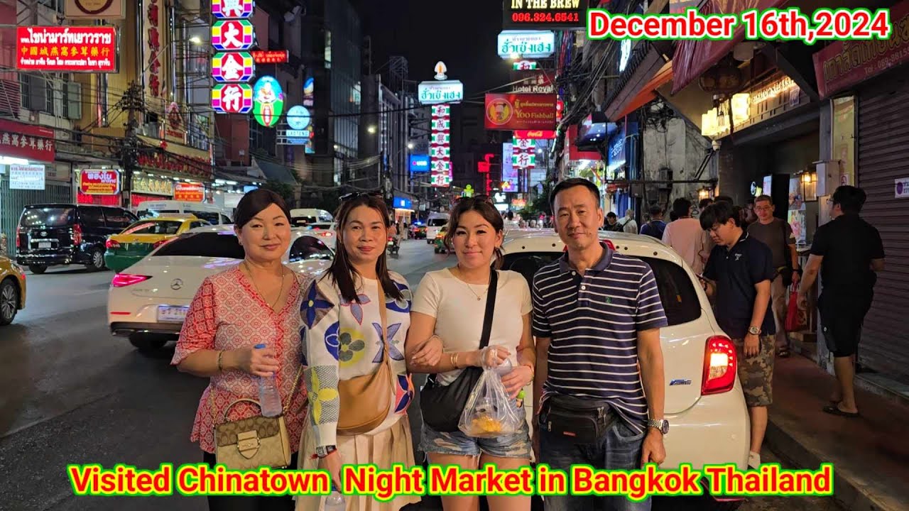 Visited Chinatown Night Market on Monday 12.16.24