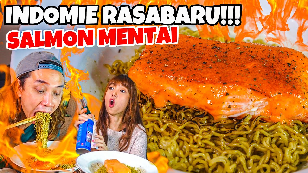 TERENAK! INDOMIE RASA BARU SALMON MENTAI CABE IJO HARGA 100RIBU!