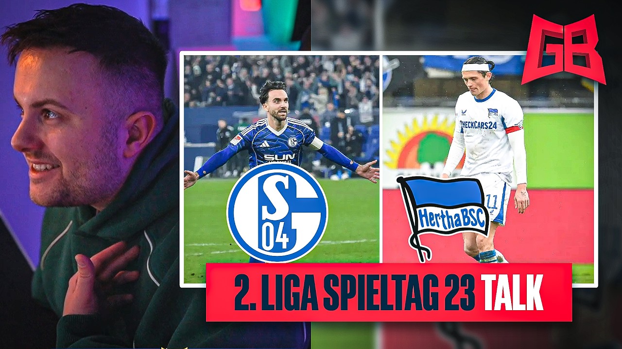 BESTES Schalke Spiel der SAISON? 🤔😱 KEIN Aufstieg für HERTHA ❗️ GamerBrother 2. LIGA TALK