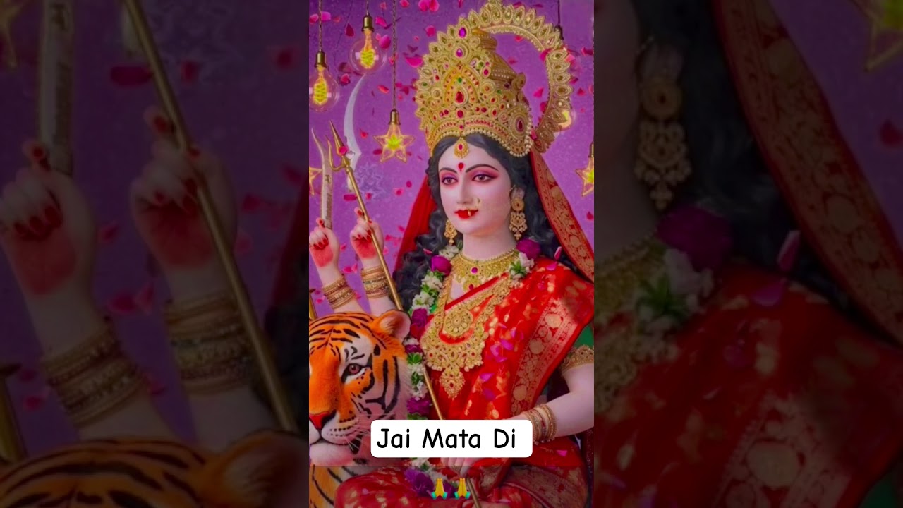Jai Mata Shailaputri Pratham Navratri 19/03/2026 #youtube #love #devotional #dailydarshan