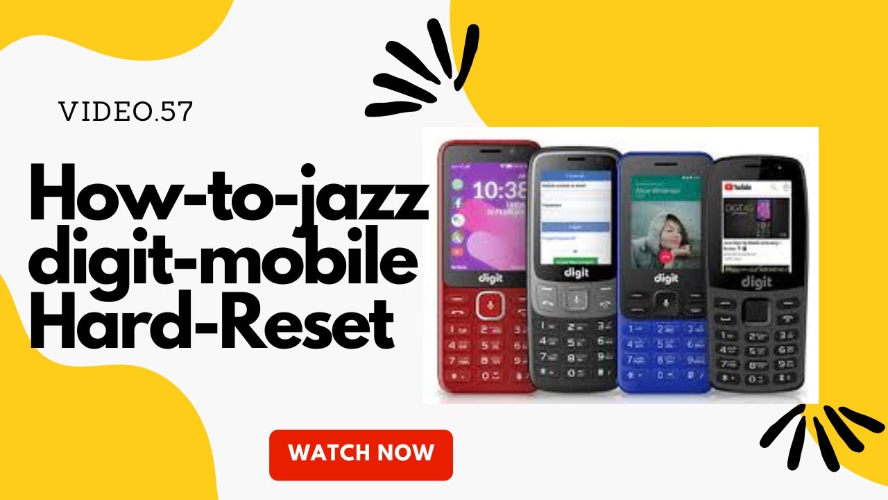 jazz digit 4g mobile unlock without computer