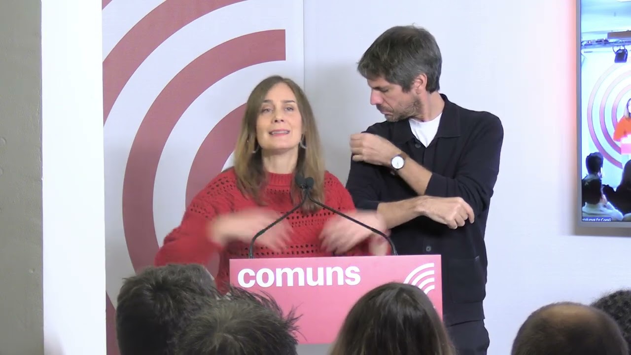 Intervenció de Jéssica Albiach, presidenta dels Comuns al Parlament, al Consell Nacional. 13.12.25