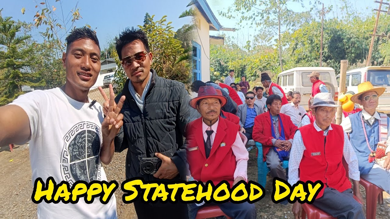 Celebrating 40th Statehood Day Lawnu Block HQ || Arunachal Pradesh