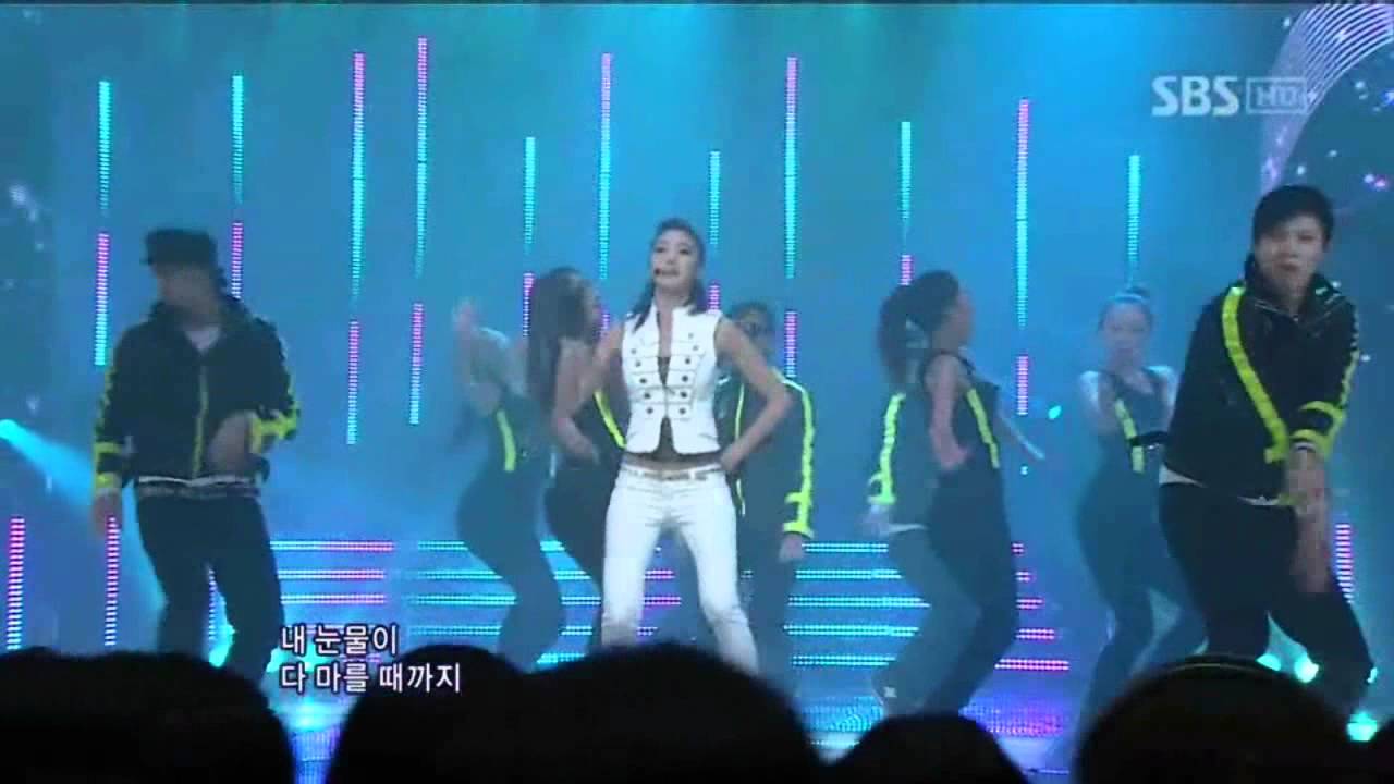 NS Yoonji - Just Dance (NS윤지 - 춤을춰) @ SBS Inkigayo 인기가요 101128