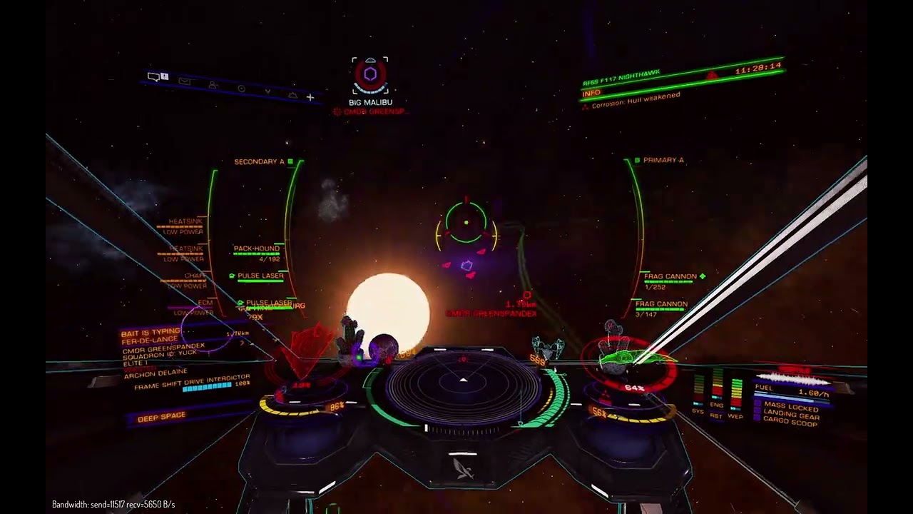 Elite Dangerous Cobra's hunting PVP