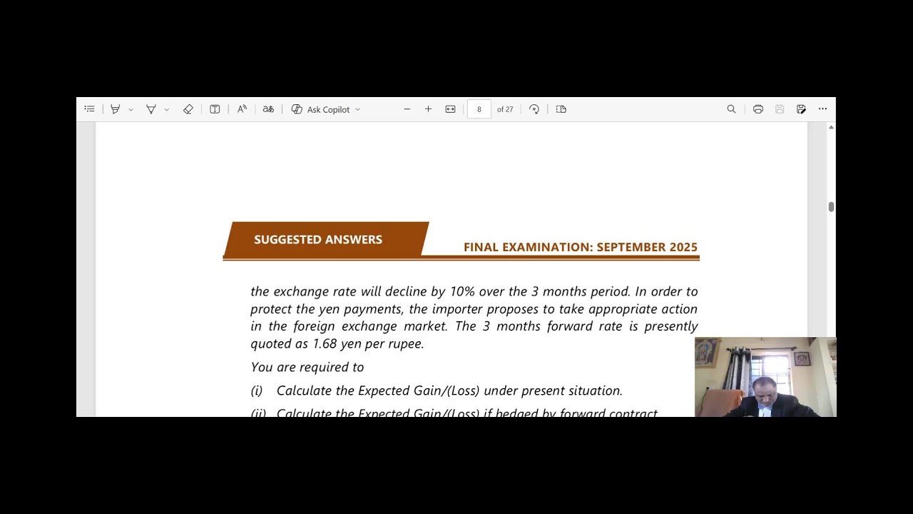 AFM  Questions solving by Advocate Sreemannarayana Mallela, M.Com., LL.M.