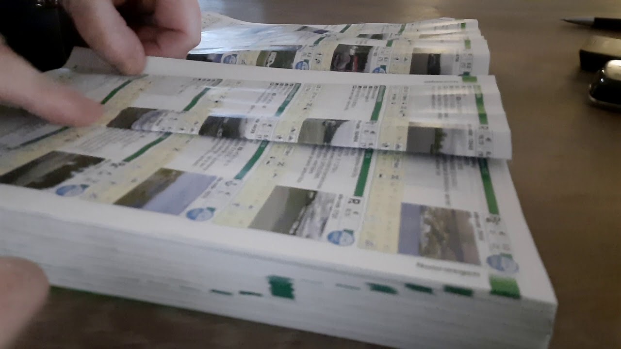 ASMR thin paper pageturning