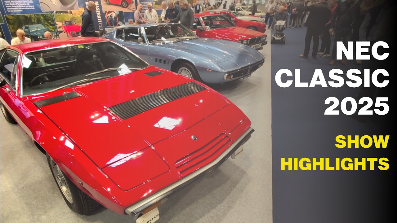 NEC Classic Show 2025 - Best Cars and Show Highlights