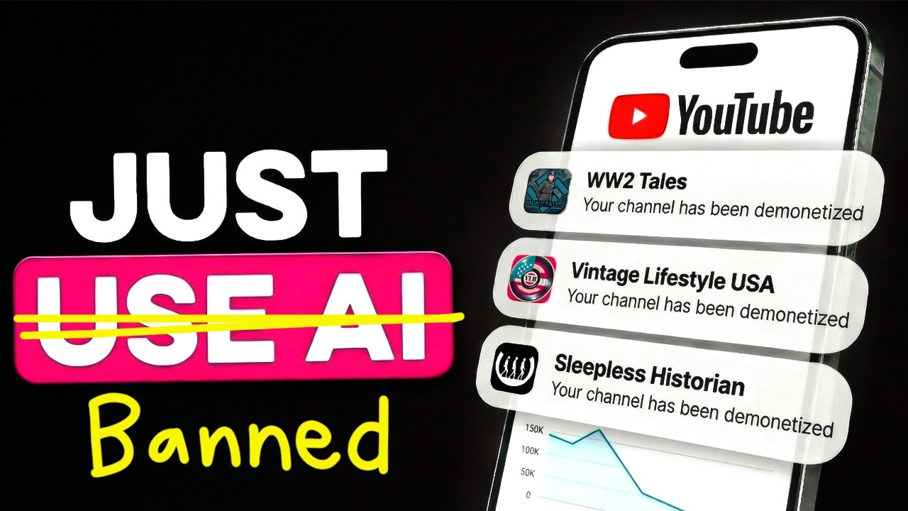 It's Over, YouTube just Demonetized ALL AI Slop Channels