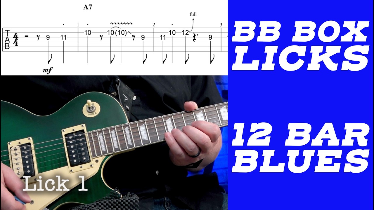 Use the BB Box to navigate a 12 bar blues solo