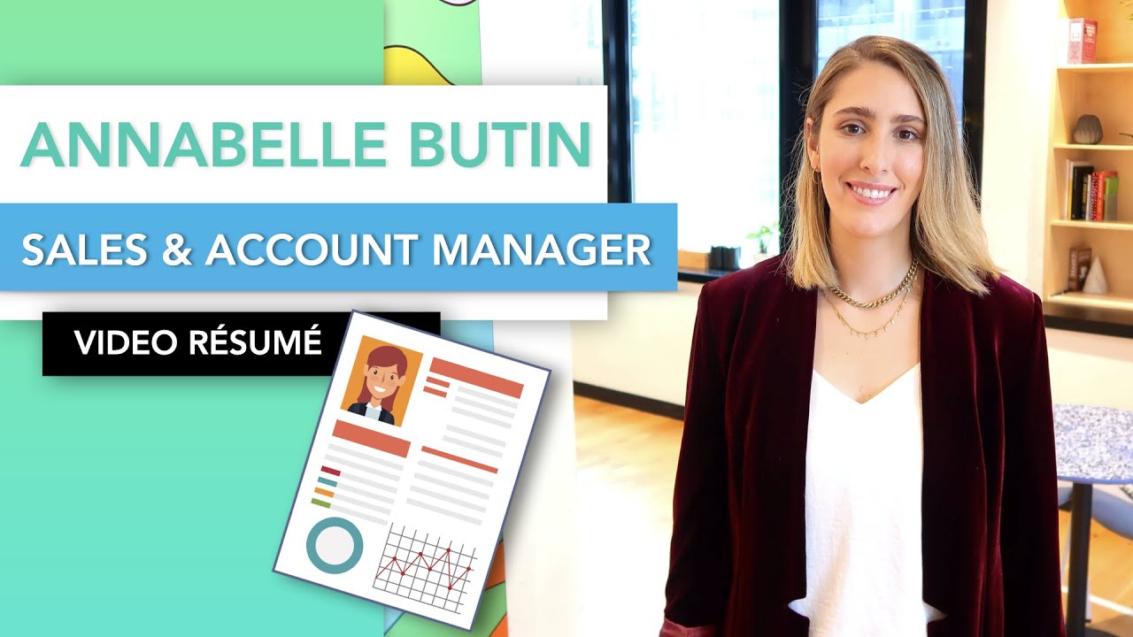 Annabelle Butin | Sales and Account Manager - 2020 - (Video Resume)