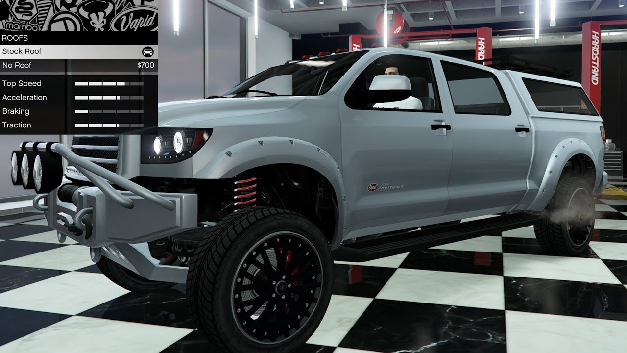 GTA 5 — Кастомизация транспортных средств из прошлых DLC — Vapid Contender (Toyota Tundra)