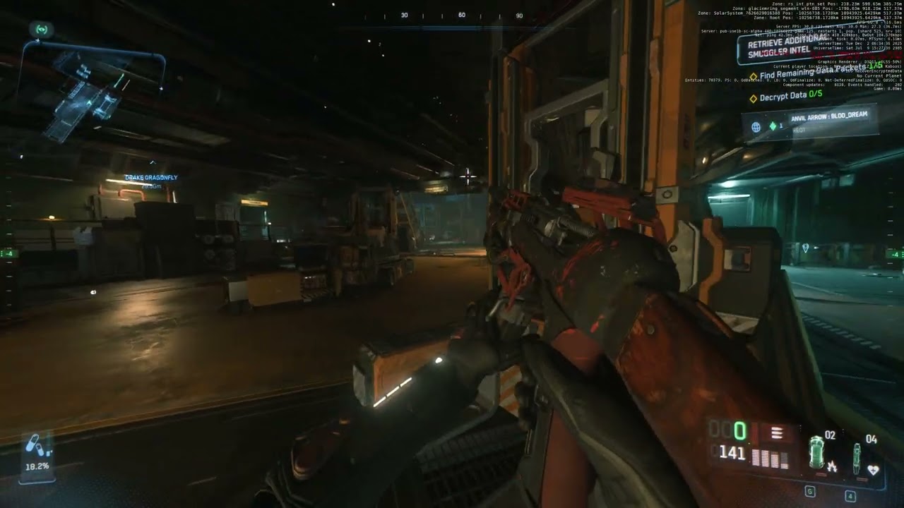 Star Citizen PU 4.4 | Vanduul Tech Smugglers Solo | 26:58