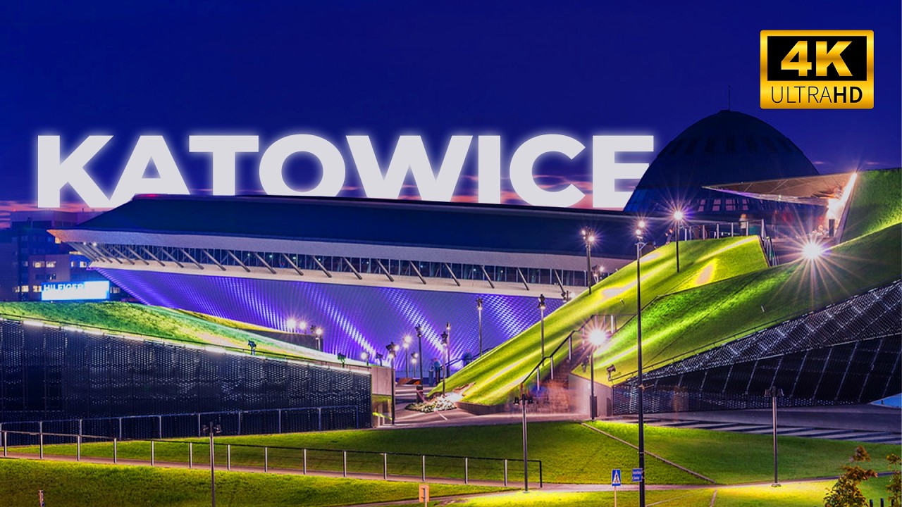 Europe&rsquo;s Most Underrated City? Katowice in 4K Night 🌃
