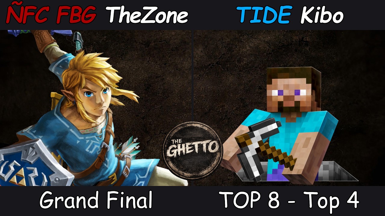 THE GHETTO #3 Grand Final - ÑFC/FBG TheZone (Link) Vs. TIDE Kibo (Steve) SSBU