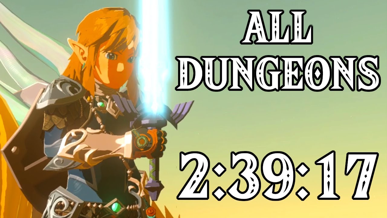 TotK All Dungeons Speedrun in 2:39:17