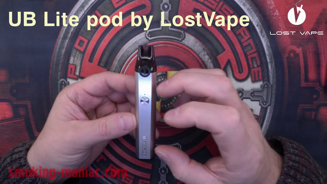 Ревю на UB Lite pod by LostVape - 4К resolution. (subtitles)