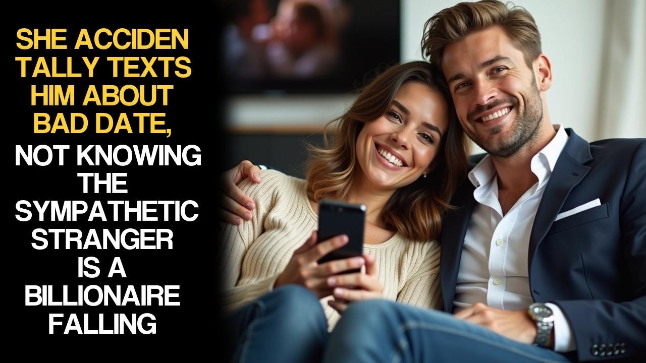 She Accidentally Texts Him About Bad Date, Not Knowing Sympathetic Stranger Is A Billionaire Falling