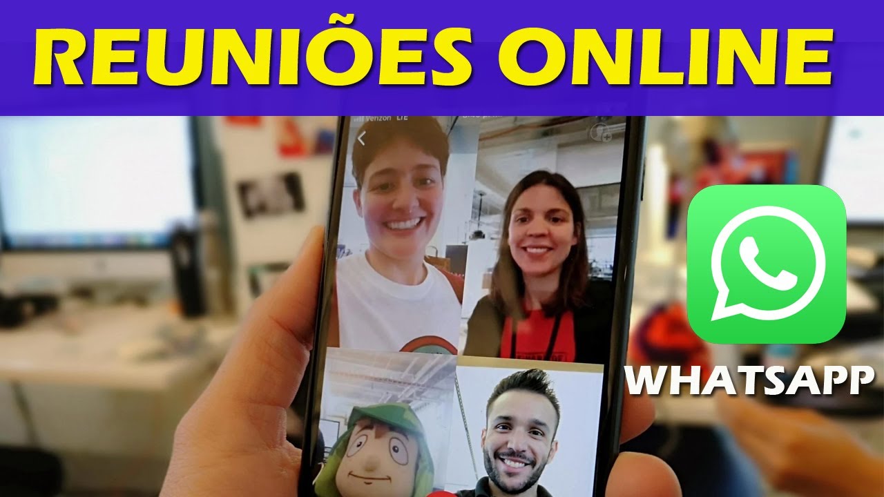 Como fazer Reunião pelo Whatsapp- Vídeo Conferência, Reuniões, Tutorial passo a passo!