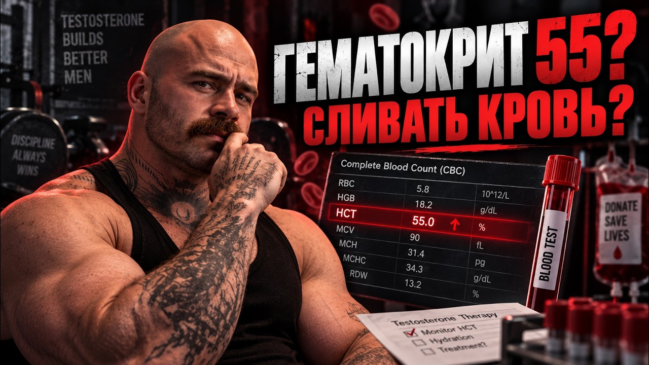 Густая кровь? | Гематокрит 54% | Слив крови